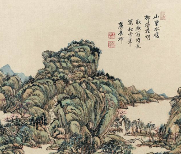 清初画坛的两颗明星，一人隐居乡野，一人官居庙