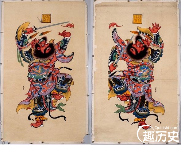 盘点中国九大经典门神  你家门口贴了什么？