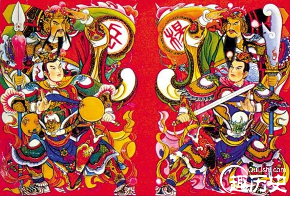 盘点中国九大经典门神  你家门口贴了什么？