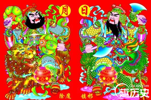 盘点中国九大经典门神  你家门口贴了什么？