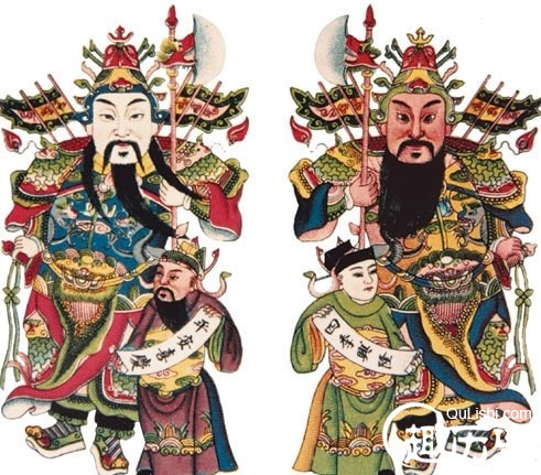 唐太宗怎么让秦琼和尉迟恭当门神？门神的来历